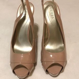 Guess patent leather heels